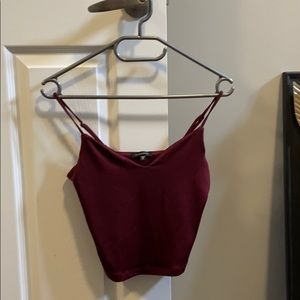 Dynamite wine coloured cami
